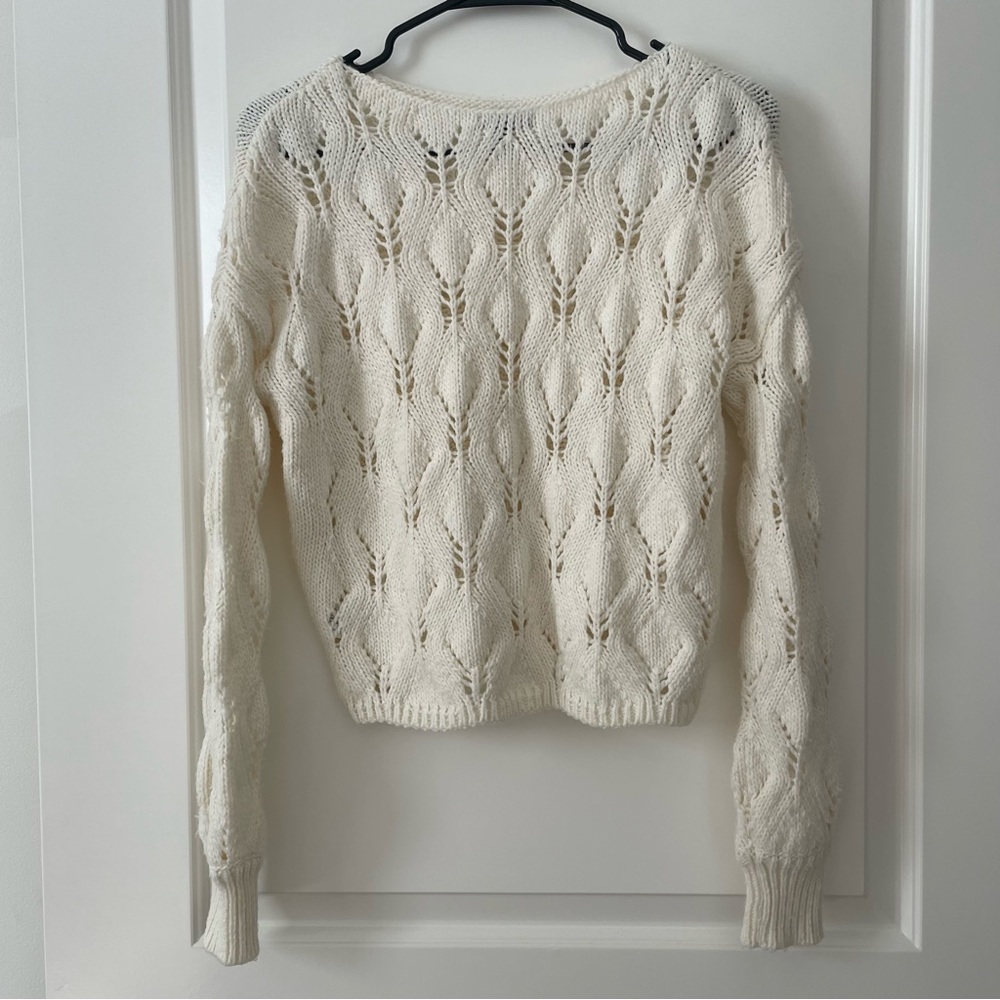 Wild Fable XS Womens White Holiday Sweater Pullover
